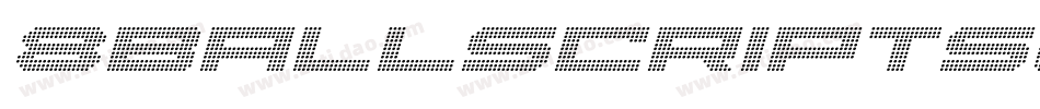 8BallScriptSCapsSSK Italic字体转换